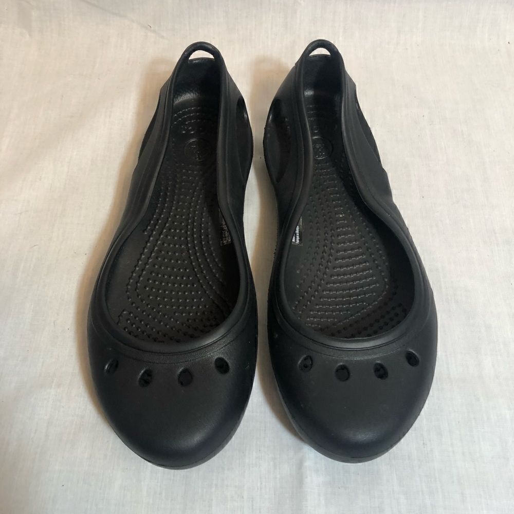 Crocs Kadee Ballet Flats. Blue. Size 6. NWOB